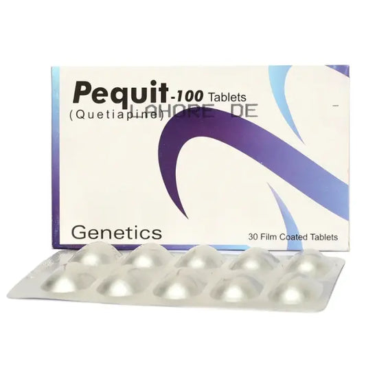Pequit 100mg Tablets – Quetiapine Fumarate for Schizophrenia Treatment – Available in Pakistan