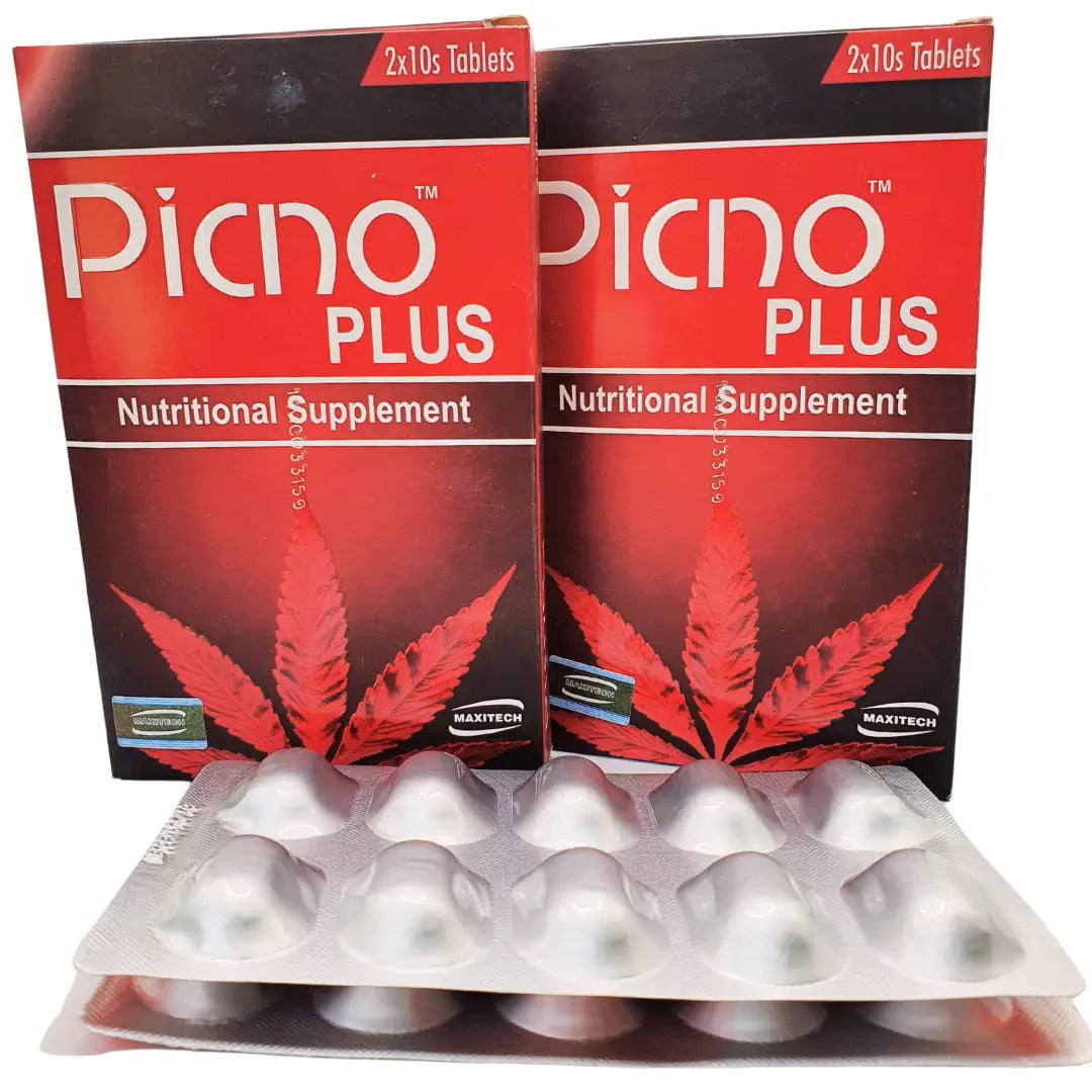 Picno Plus pycnogenol vitamin E and C supplement tablets Pakistan
