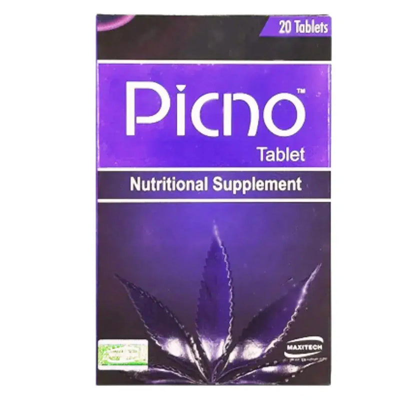 Picno Pycnogenol 75mg Antioxidant Tablets