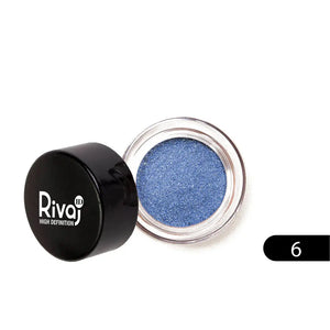 Rivaj Pigment Eyeshadow Shade 6 deep burgundy wine – dramatic pigmented long-lasting eyeshadow at Derma.pk