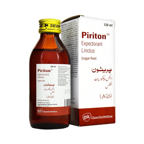 Piriton Expectorant Linctus Syrup 120ml
