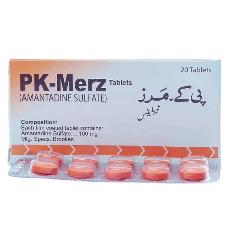 PK-Merz Tablets 100mg (Amantadine Sulphate)