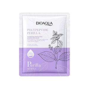 BioAqua Polypeptide Perilla Facial Mask — Front Pack Shot