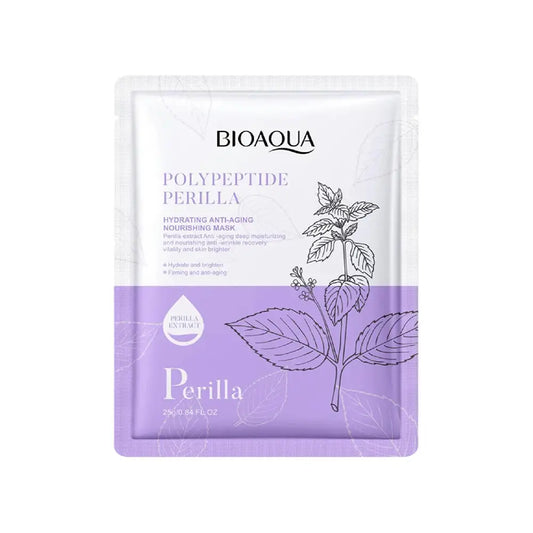 BioAqua Polypeptide Perilla Facial Mask — Front Pack Shot