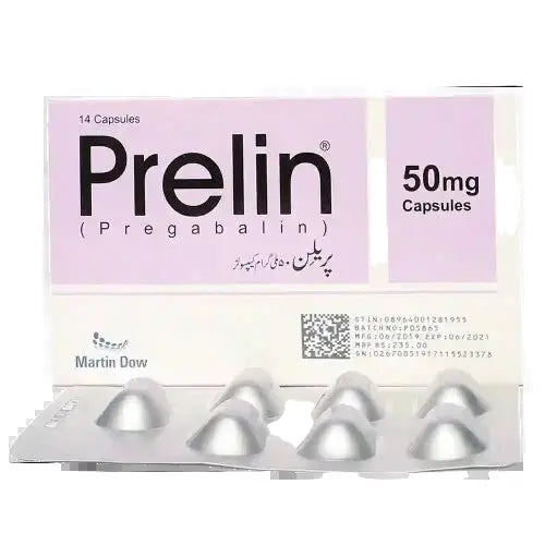 Prelin 50mg Cap