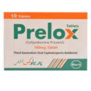 Prelox Tablets 100mg (Cefpodoxime) - Bosch Pharmaceuticals | derma.pk