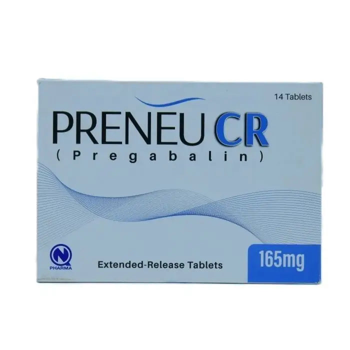 Preneu CR Pregabalin 165mg Tablets