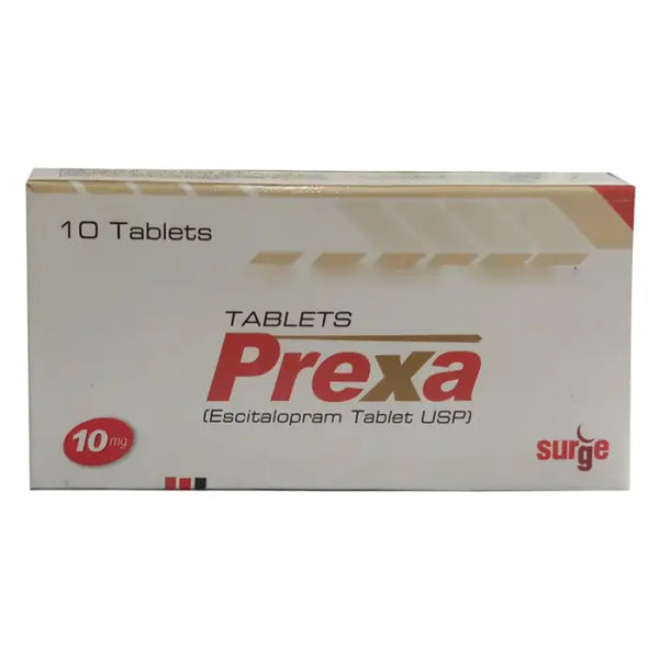 Prexa 10mg Tablet – Depression, Anxiety & Mood Disorder Treatment