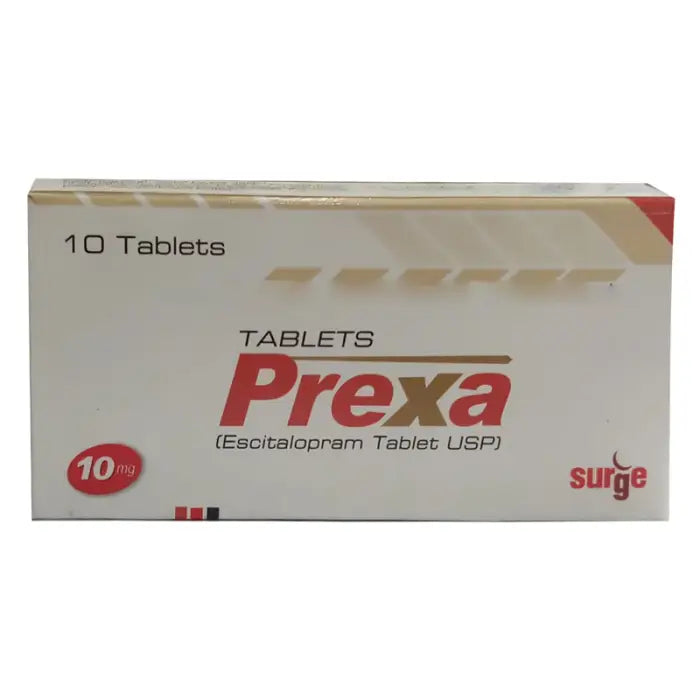 Prexa 10mg Tablet – Depression, Anxiety & Mood Disorder Treatment