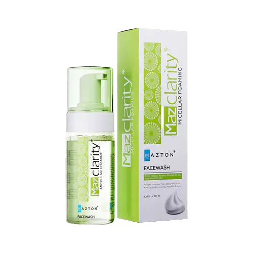Mazclarity Micellar Foam – Deep Cleansing Face Wash
