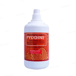 Pyodine Topical Solution 10% 450Ml ��� Antiseptic Solution for Wound Care