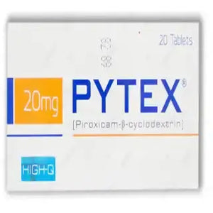 Pytex 20mg Piroxicam Beta-Cyclodextrin Tablets — Rx NSAID for Pain & Inflammation