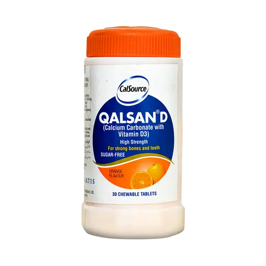 Qalsan D Orange Flavour Tablet 30s ��� Calcium Supplement