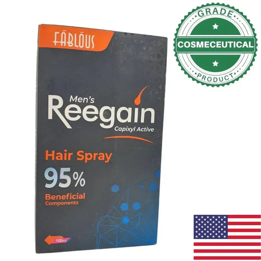 REEGAIN MENS HAIR SPRAY 100ml Fablous Pharma