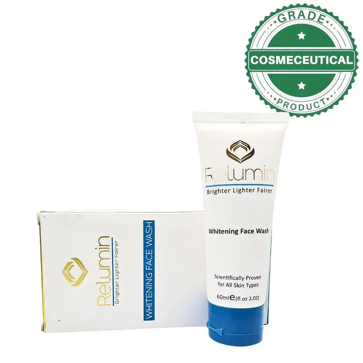 RELUMIN WHITENING FACE WASH 60ml Asra Derm pharma