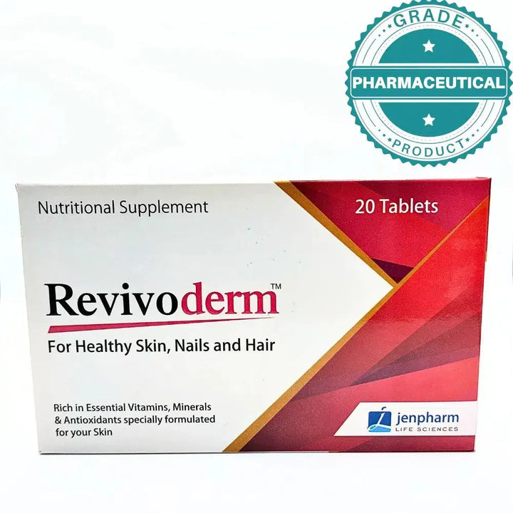 REVIVODERM NUTRITIONAL SUPPLEMENTS 20 TABLETS Jenpharm