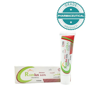 Romlus 0.03% Tacrolimus Ointment 10g