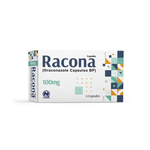 Racona 100mg Capsules — Itraconazole Antifungal 4s