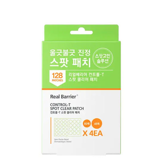Real Barrier Control-T Spot Clear Patch for Acne Relief