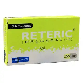 Reteric Capsules 100mg – Pregabalin for Neuropathic Pain Relief – Available in Pakistan