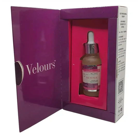Velours Pell Shot Retinol Serum with Squalane & Niacinamide (30ml) - Anti-Aging & Wrinkle Reduction - derma.pk