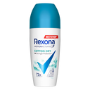 Buy Rexona Cotton Dry Roll-On – 72H Antiperspirant Deo with Triple Protection at Derma.pk photo 1