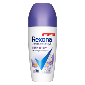 Rexona Free Spirit Roll-On – 72H Floral from Derma.pk