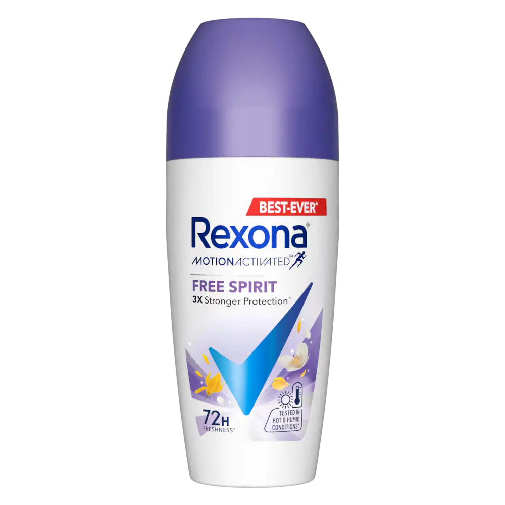 Rexona Free Spirit Roll-On ��� 72H Floral from Derma.pk