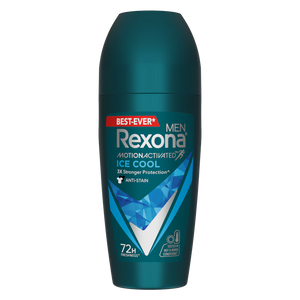 Buy Rexona Ice Cool Roll-On – 72H Mint Antiperspirant for Men at Derma.pk