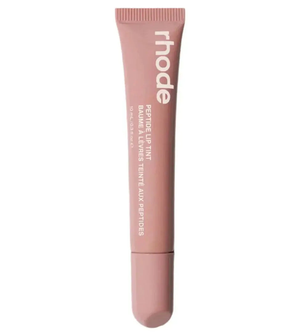 Rhode Peptide Lip Tint Toast Warm Nude 10ml — soft nude glossy tint