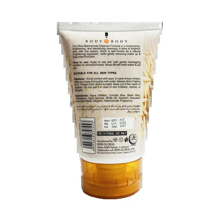 BNB Rice Niacinamide Cleanser