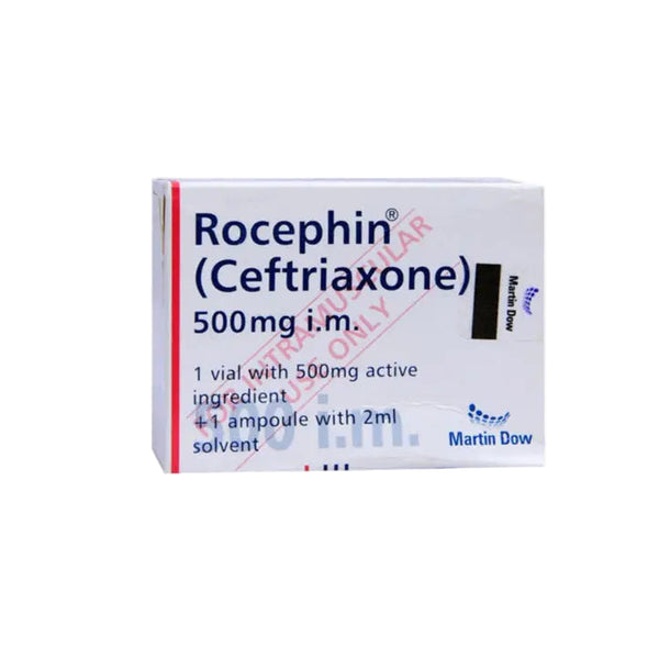 Rocephin 500mg Im Inj
