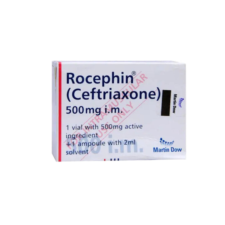 Rocephin 500mg Im Inj
