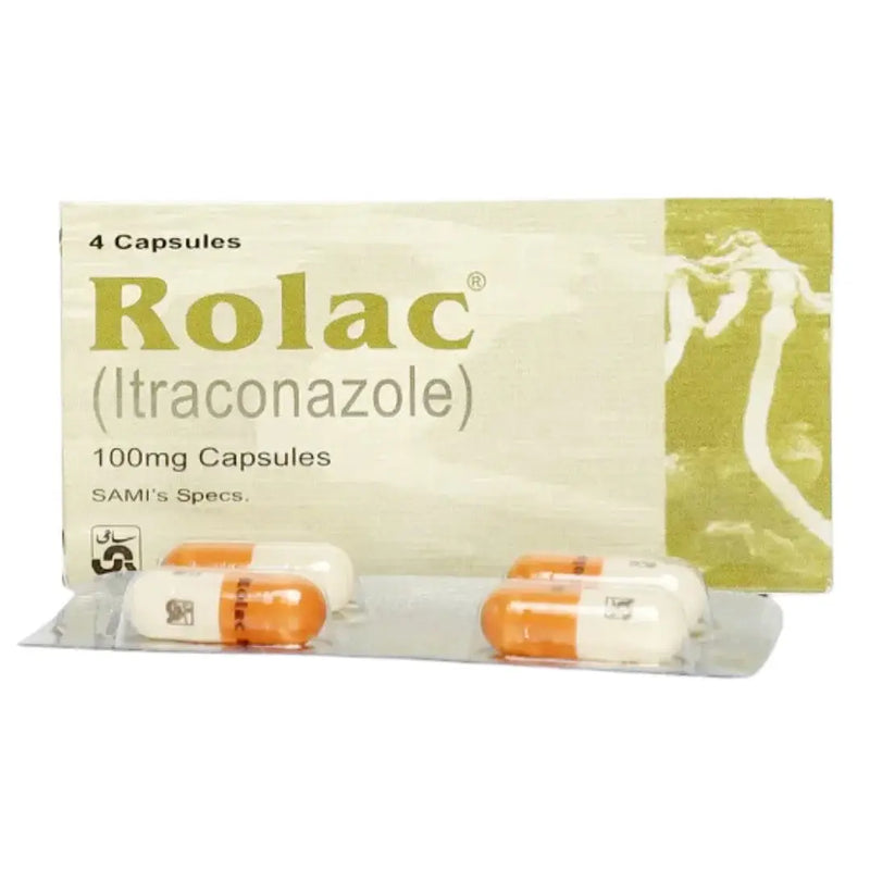 Rolac Capsules 100mg (Itraconazole)
