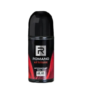 Buy Romano Attitude Antiperspirant Roll-On – 48H Freshness at Derma.pk.