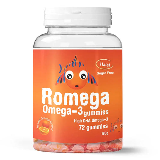 Romega Gummies 72s — Omega-3 Nutritional Supplement – Available in Pakistan