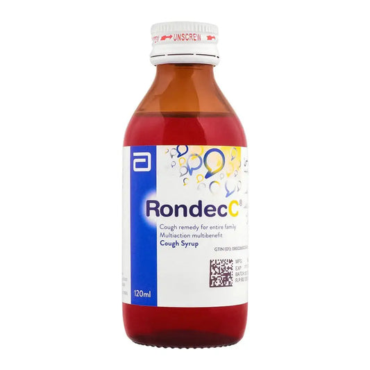 Rondec-C Cough Syrup 120ml - Cold, Cough & Congestion Relief – Available in Pakistan