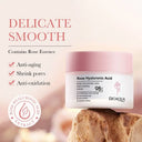 Bioaqua Rose Hyaluronic Acid Moisturizing Face Cream 50g photo 3