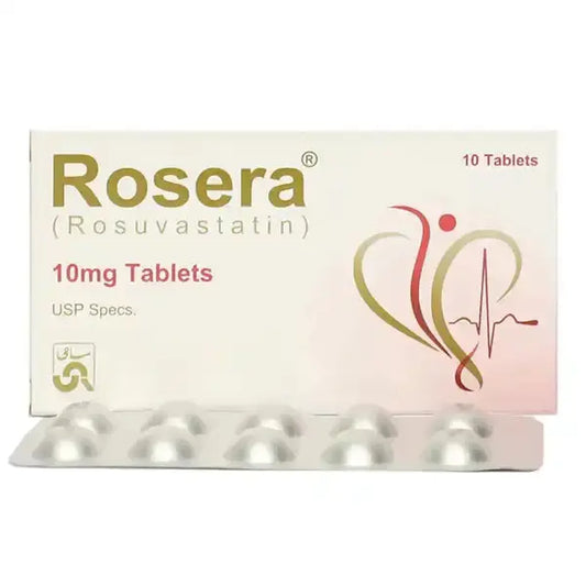 Rosera 10mg Tablets – Rosuvastatin for Cholesterol & Heart Health – Available in Pakistan