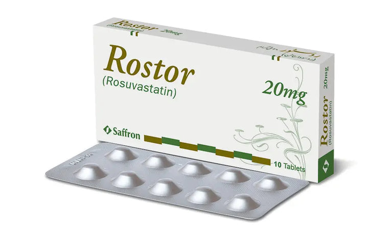 Rostor 20mg Tablet – Cholesterol Reduction & Heart Disease Prevention