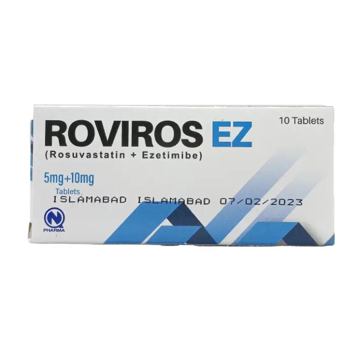 Roviros Ez 5/10mg Tab 10s
