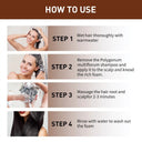 Sadoer Darkening Shampoo Soap - Natural Hair Color Restoration & Anti-Hair Loss - 100g photo 5