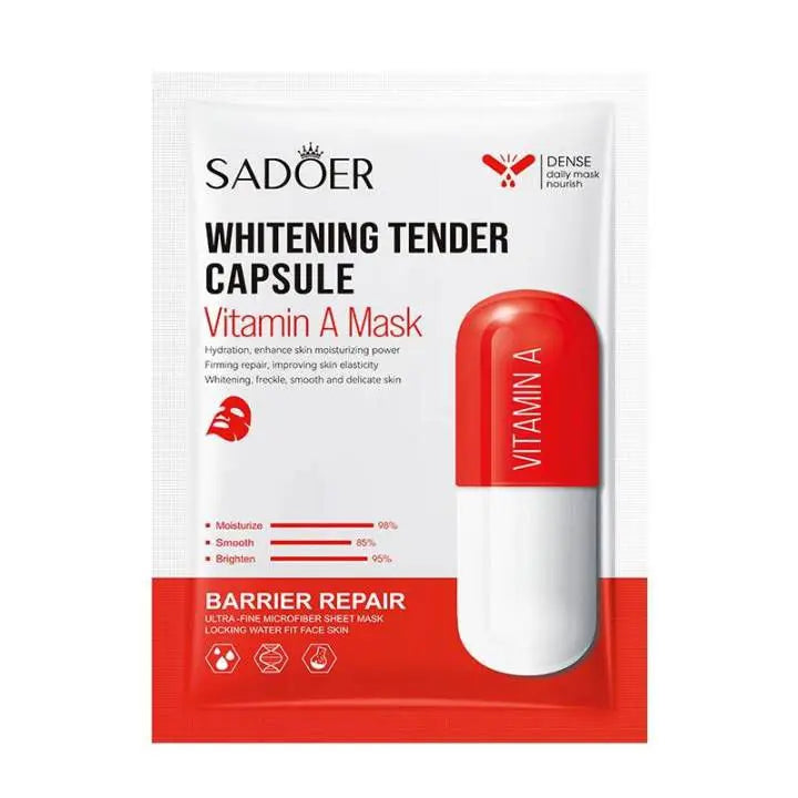 Sadoer Whitening Tender Capsule Vitamin A Mask