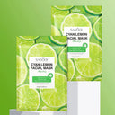 SADOER Cyan Lemon Moisturizing Face Sheet Mask 25g photo 2