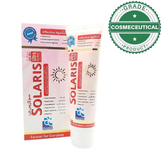 Solaris SPF 60+ Ultra Sun Block Broad Spectrum Uva+uvb Cream 60ml