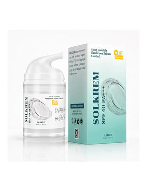 SOLKREM SPF 40 PA+++ Daily Invisible Sunscreen — Sebum Control | 50ml