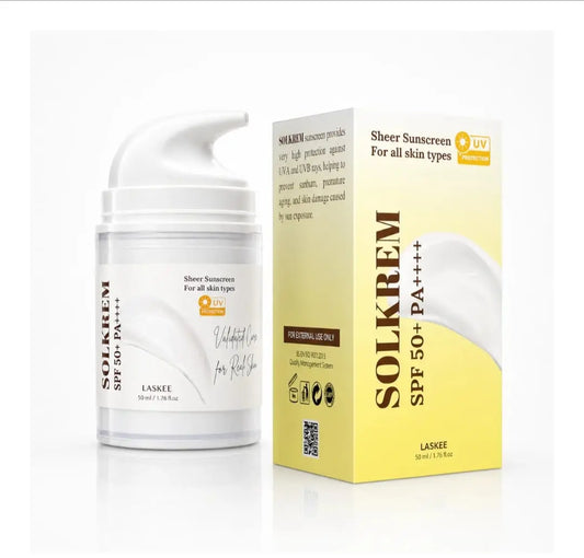 Solkrem SPF 50+ PA++++ Sunscreen 50ml