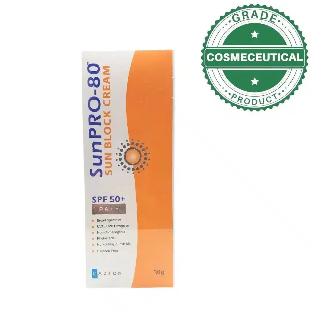Sun Pro Sunblock SPF 80 - Broad Spectrum Protection for Radiant Skin ...