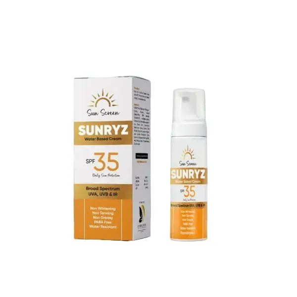 SUNRYZ SPF 35 Water Based Sunblock Cream (50gm)