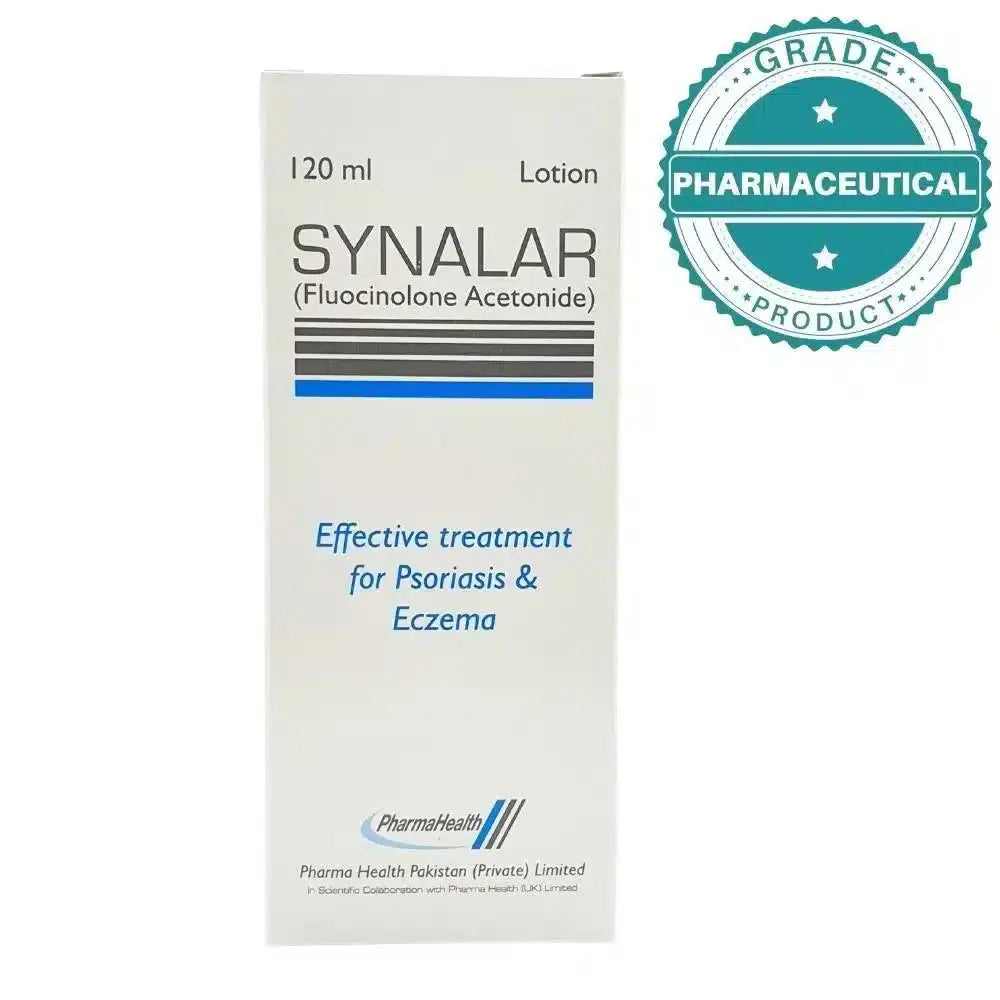 Synalar Lotion Effective Treatment for Psoriasis and Eczema 120ml